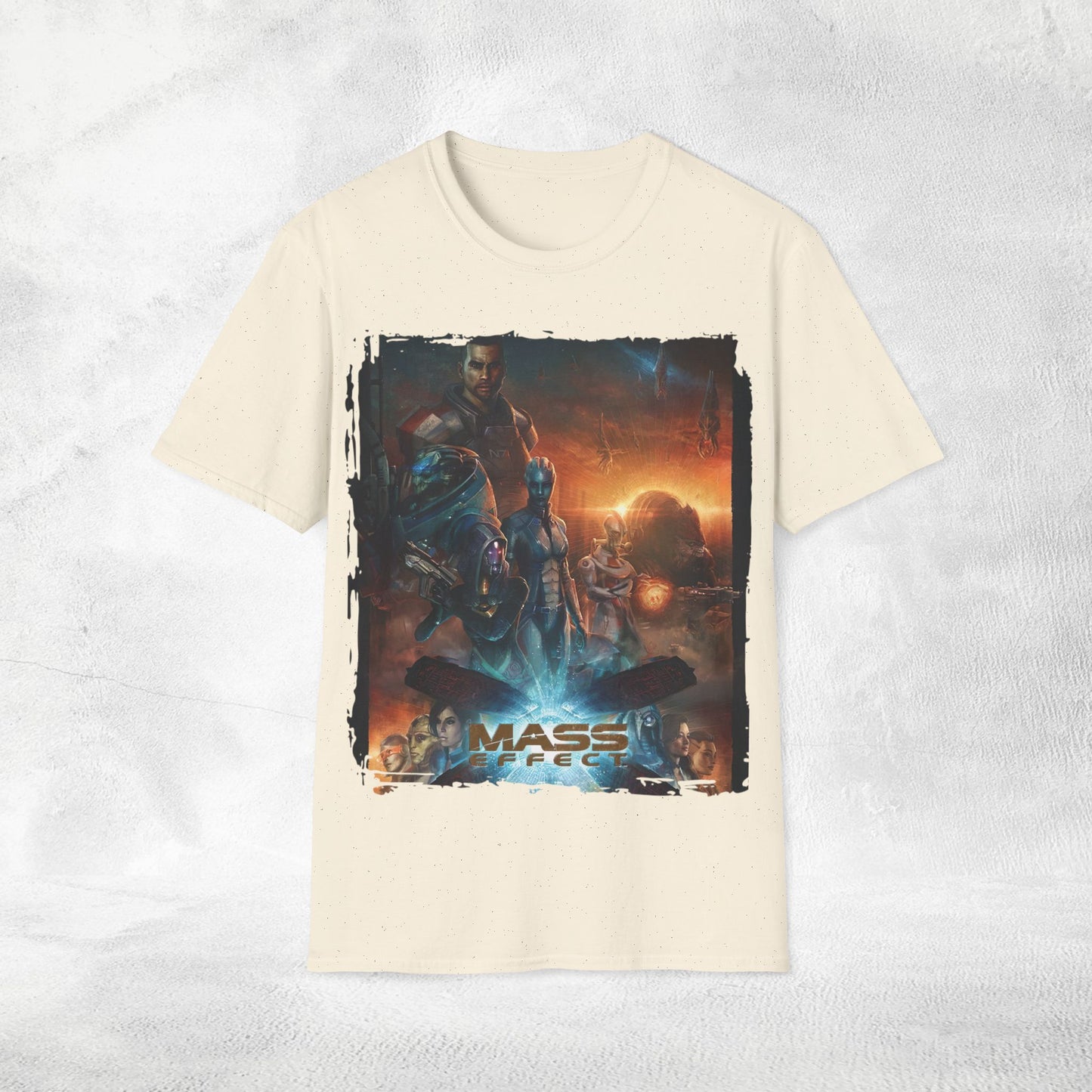Unisex gaming shirt Mass Effect Trilogy