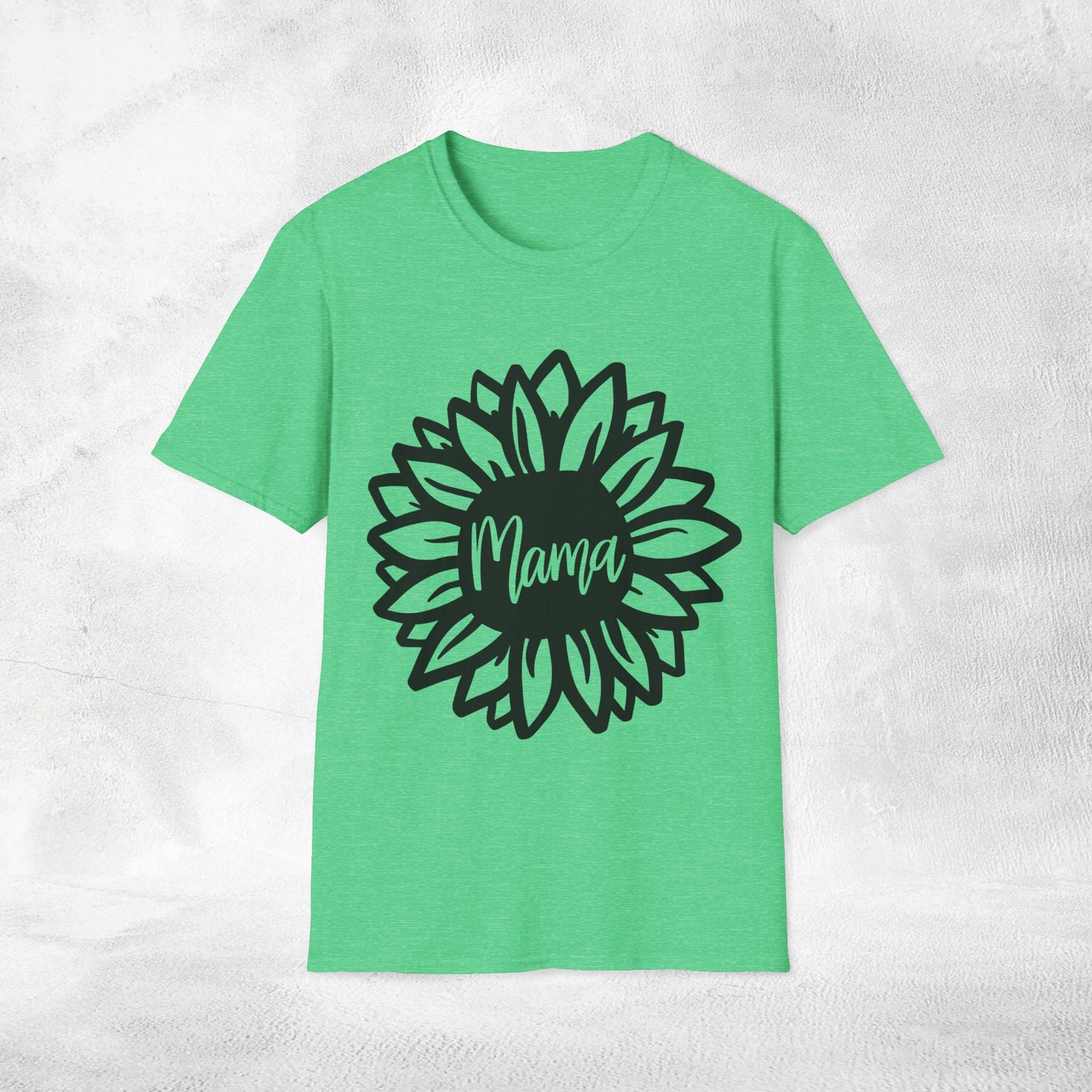 family shirt mama sunflower