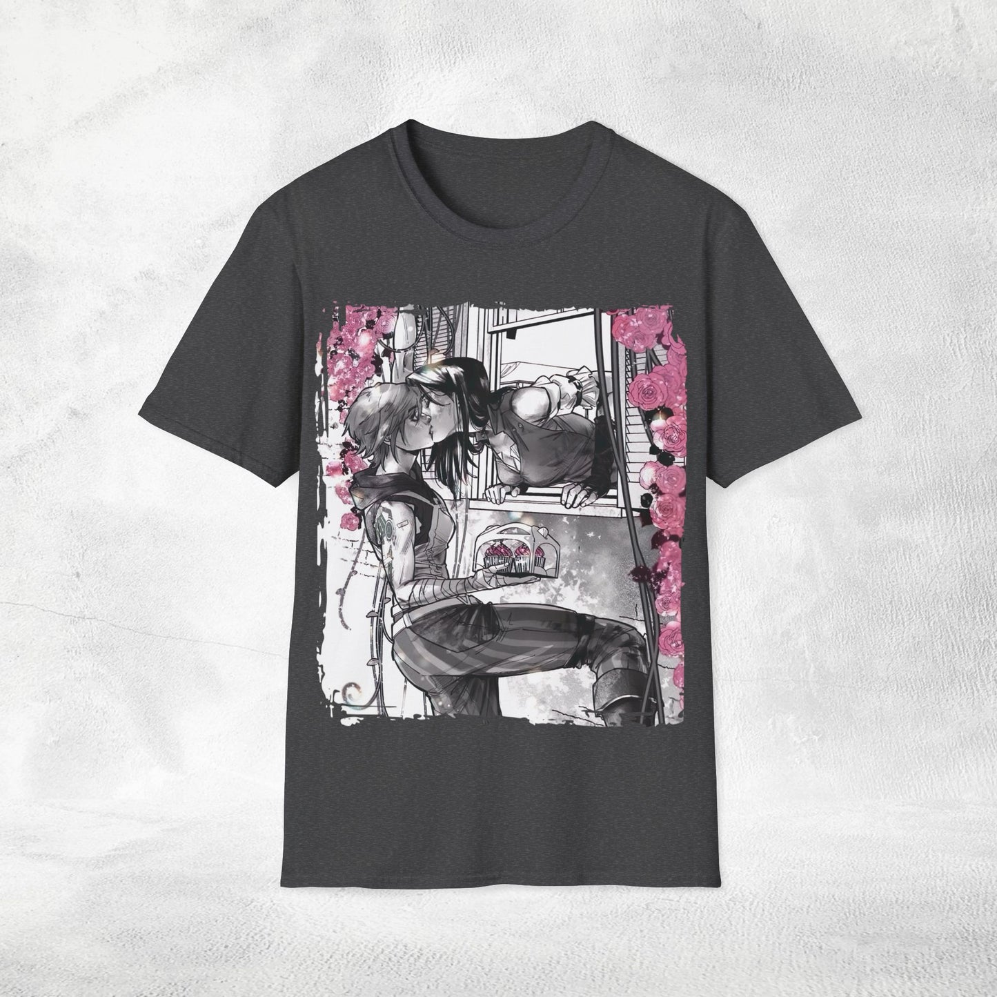 Unisex Gaming shirt Arcane Series LOL Caitlyn and Vi