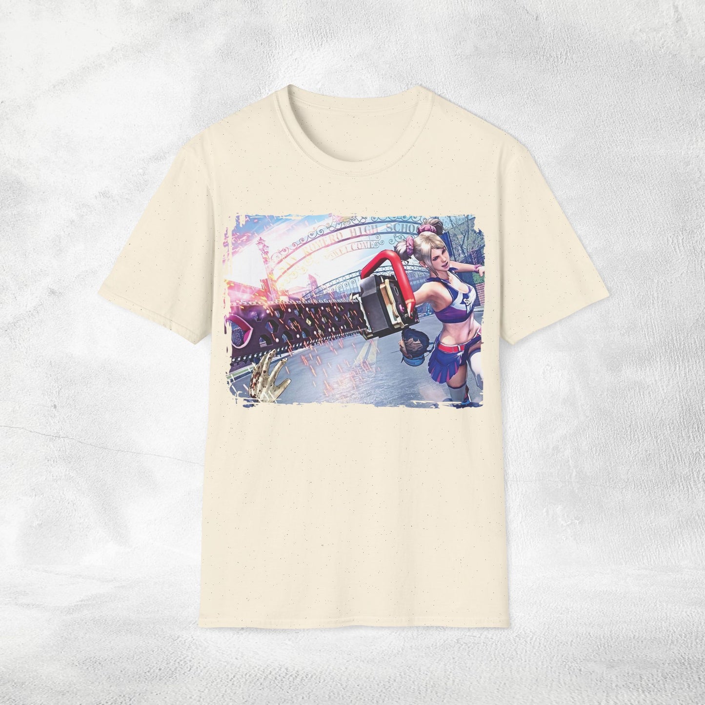 Unisex gaming shirt Juliet Starling Lollipop Chainsaw