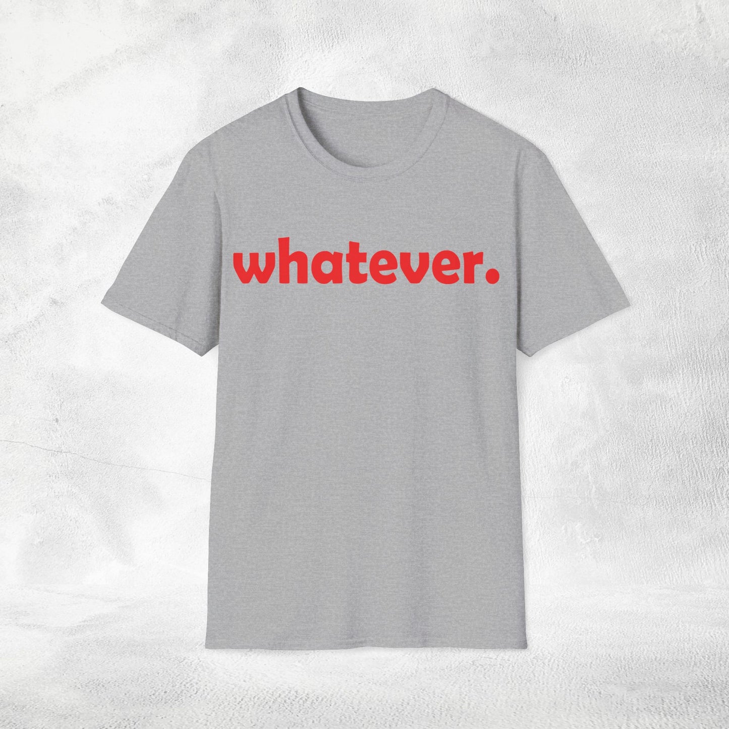 Women's Slogan T-shirt whatever