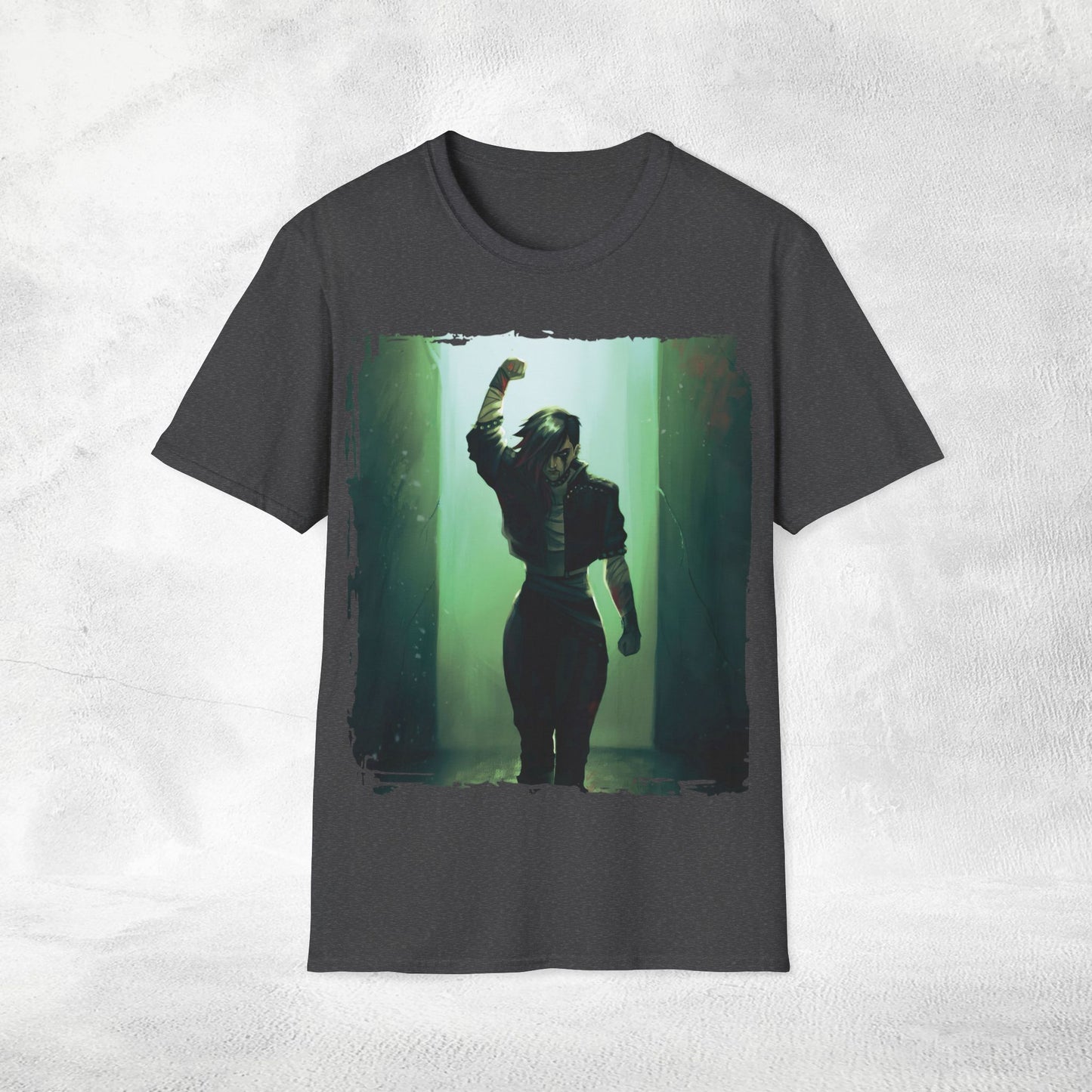 Unisex Gaming shirt Arcane Series LOL Vi