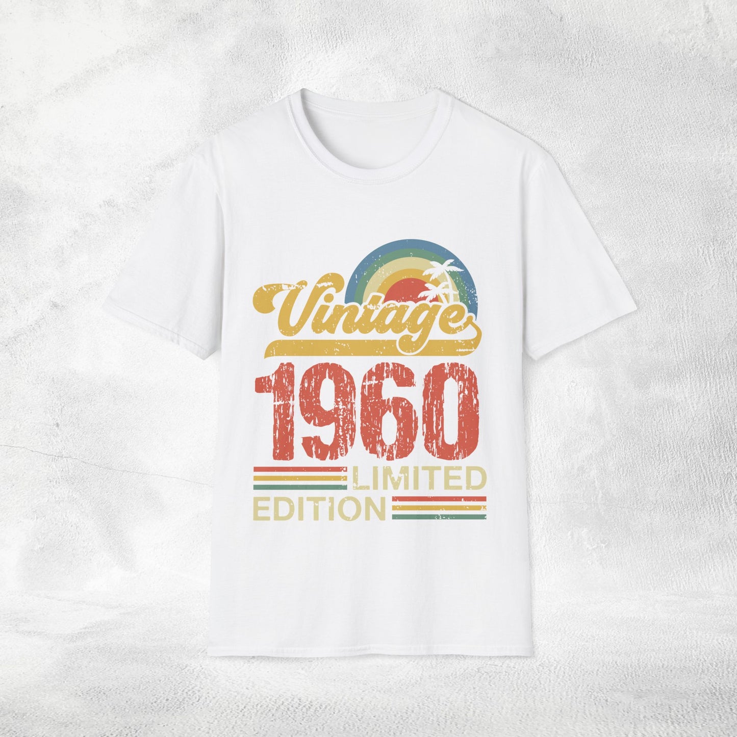 Unisex year of birth shirt 1960