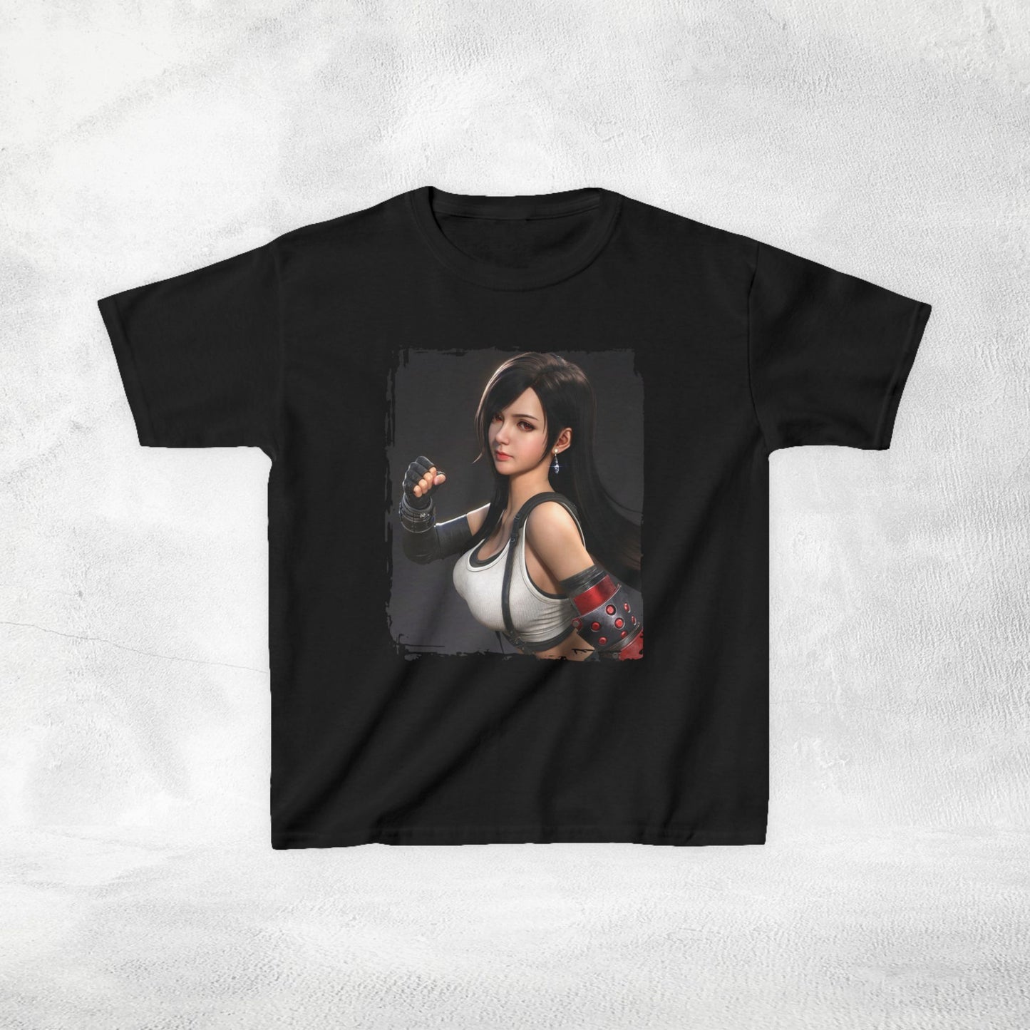 Kids gaming shirt Final Fantasy Tifa Lockhart