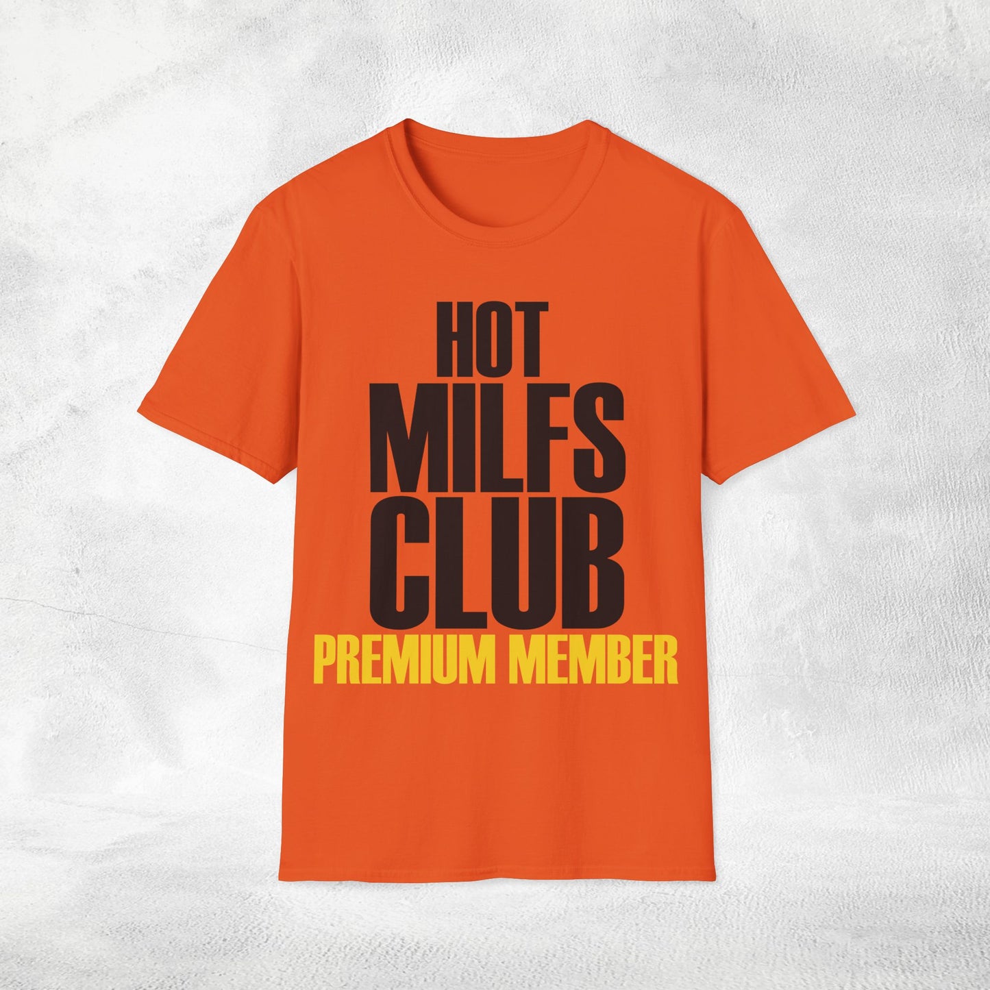 Womens Wifey T-shirt HOT MILFS CLUB Premium Member