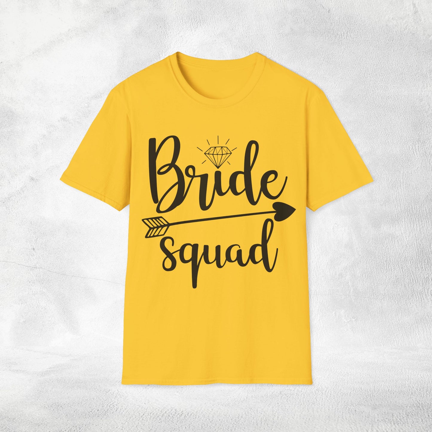 Women T-Shirt bride squad bachelorette party