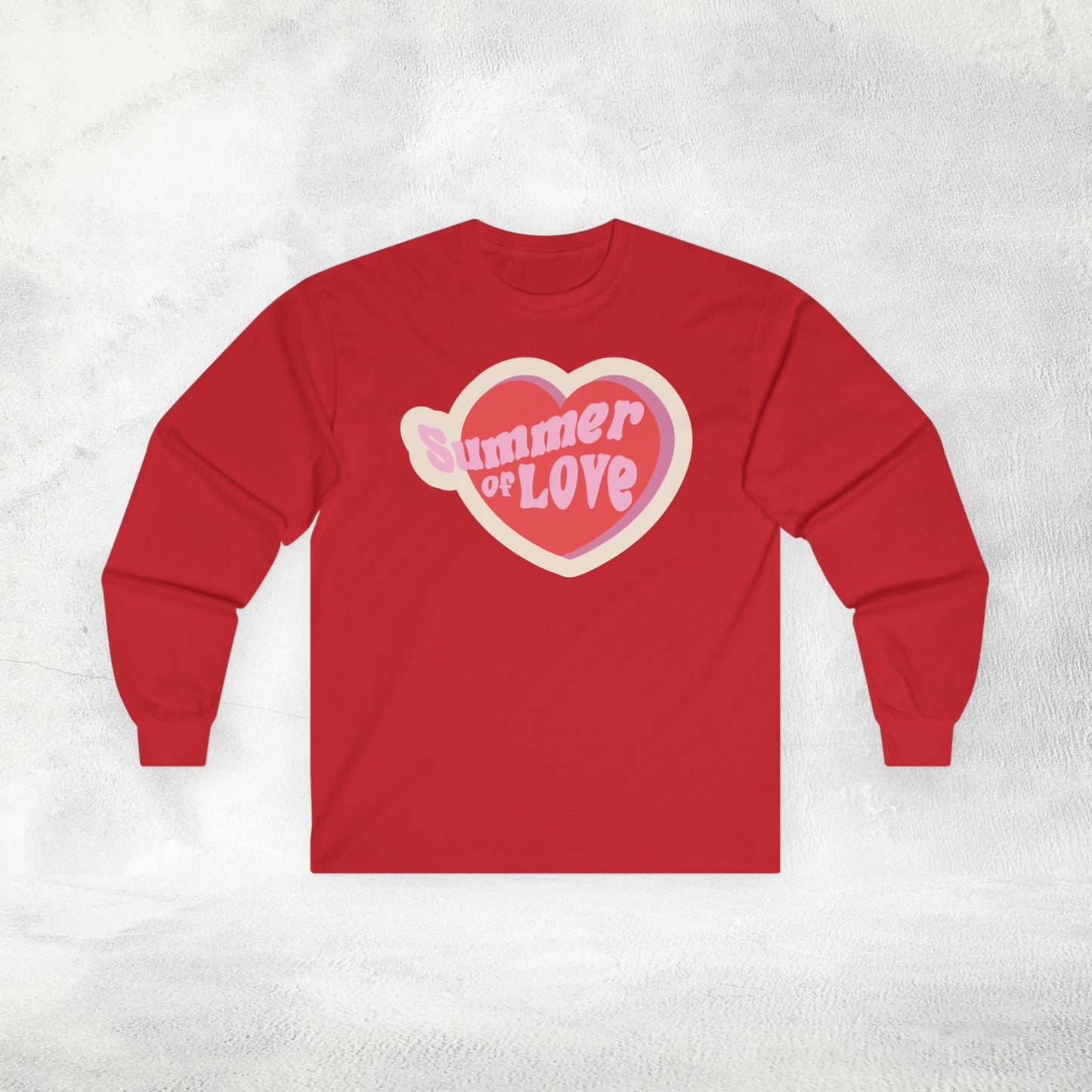 Womens Long Sleeve Summer of Love