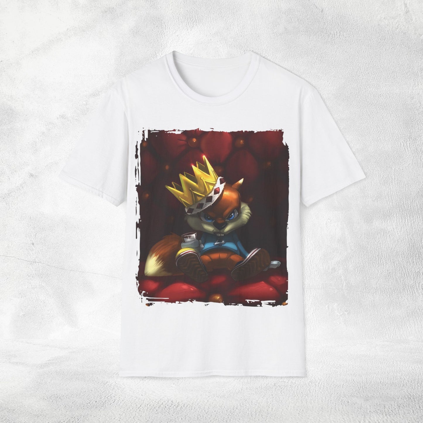 Unisex gaming shirt Conkers Bad Fur Day