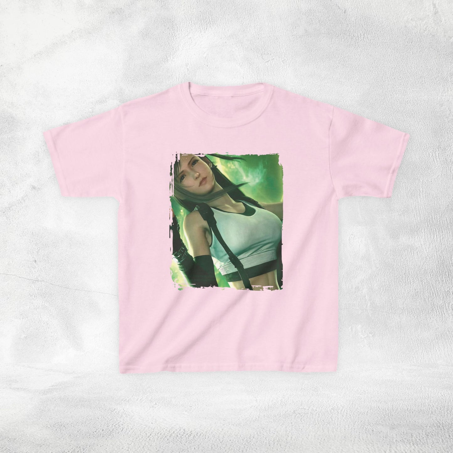 Kids gaming shirt Final Fantasy Tifa Lockhart