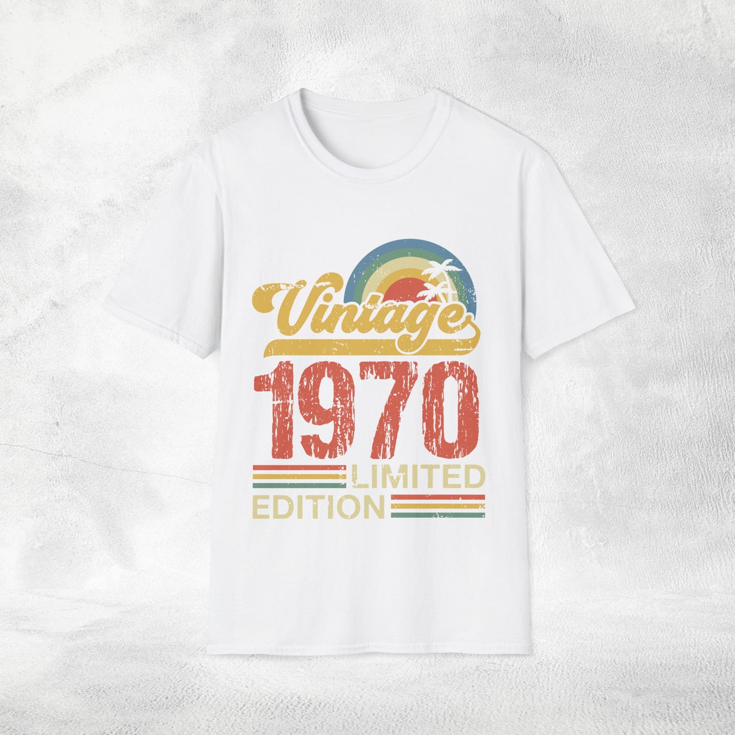 Unisex year of birth shirt 1970