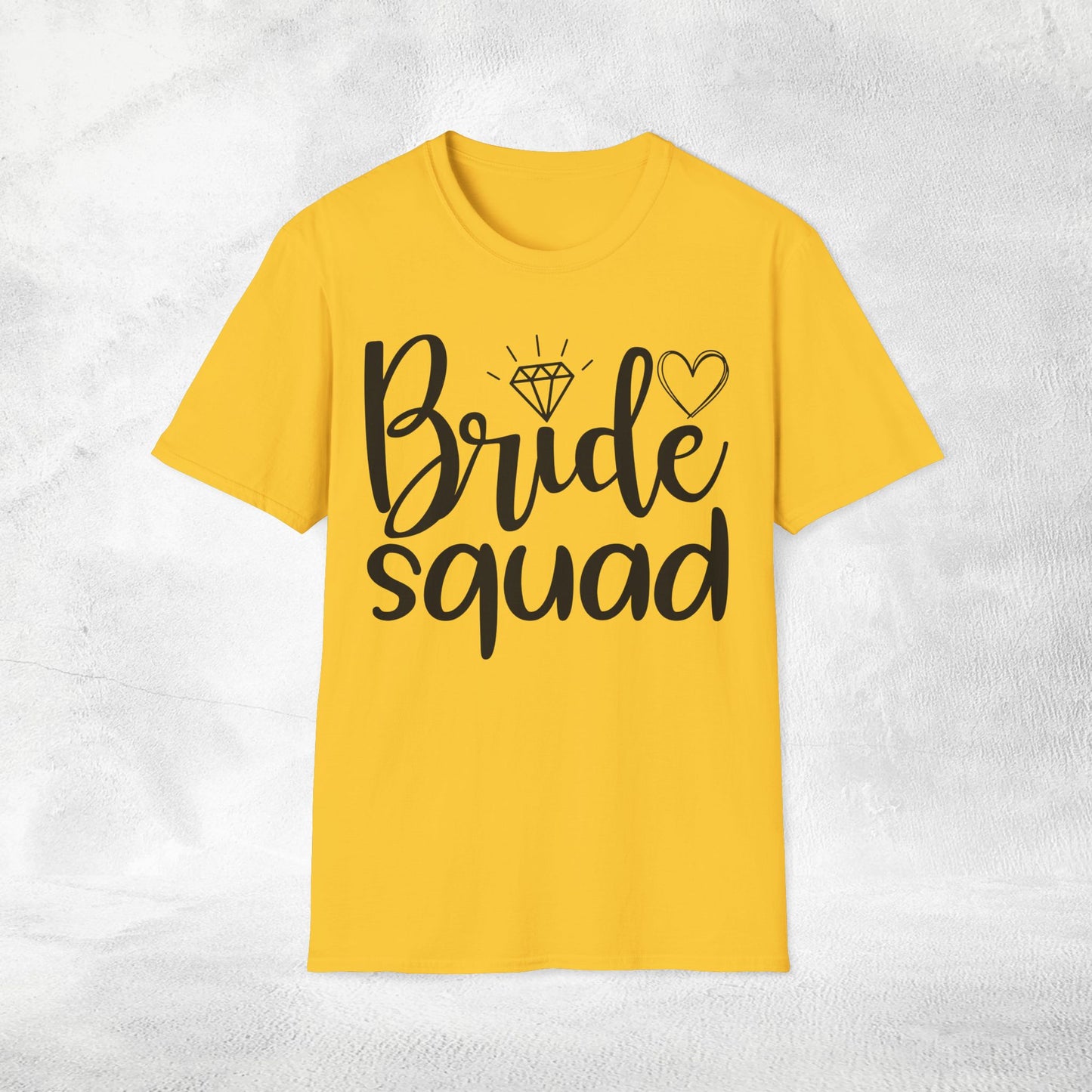 Women T-Shirt bride squad bachelorette party