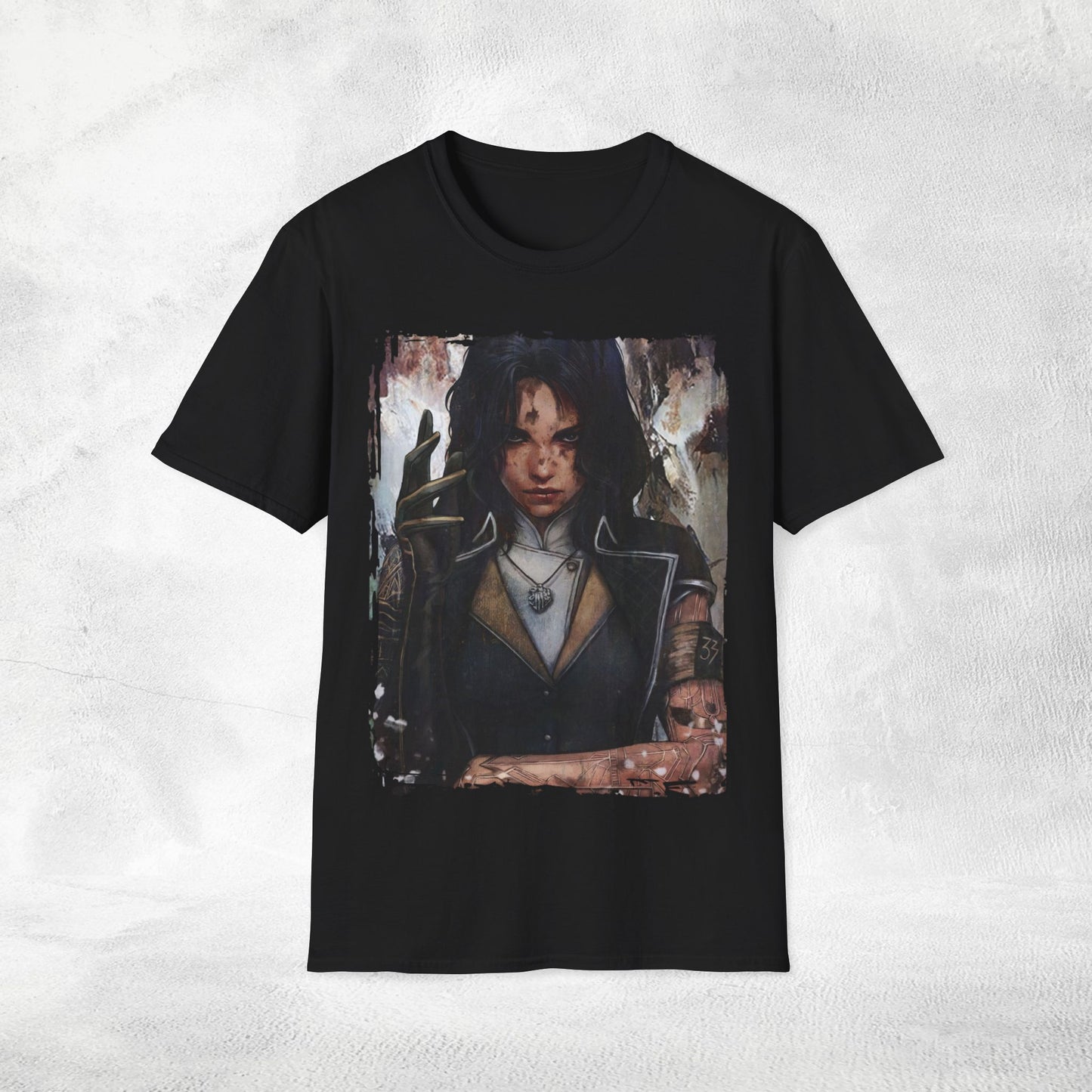 Unisex gaming shirt Expedition 33 Lune