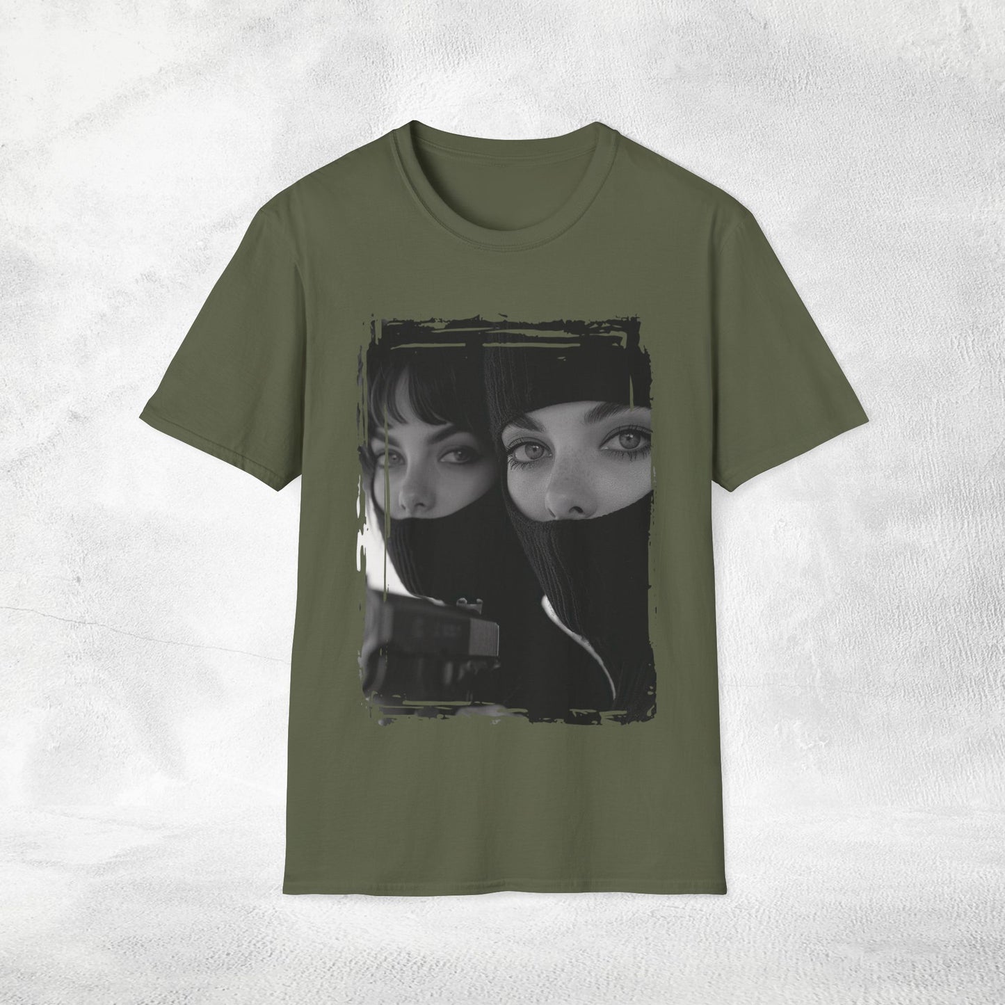 Mens T-Shirt Retro Girls