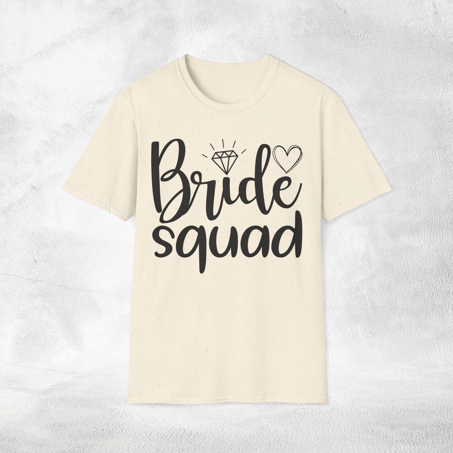 Women T-Shirt bride squad bachelorette party