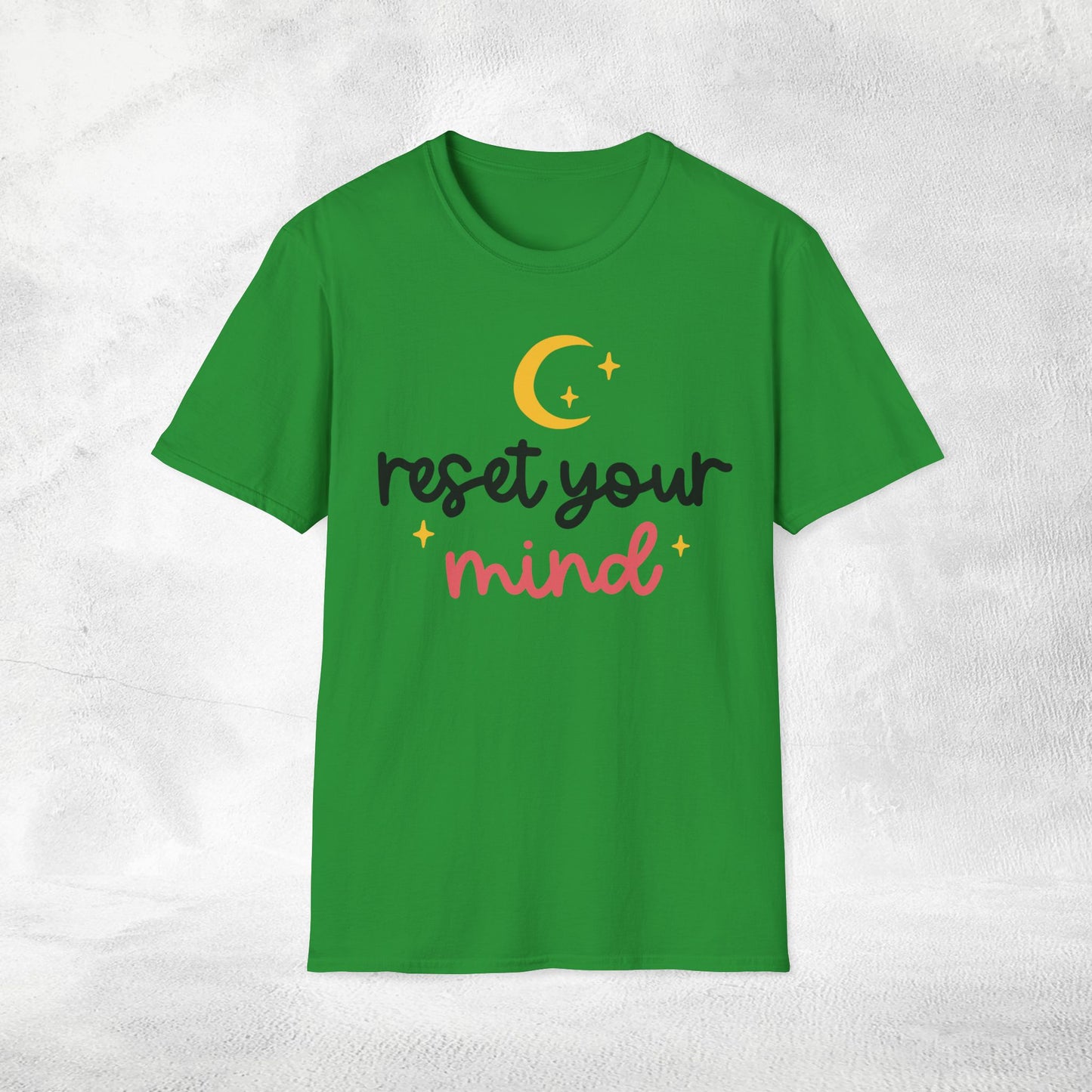 Womens Yoga shirt reset your mind