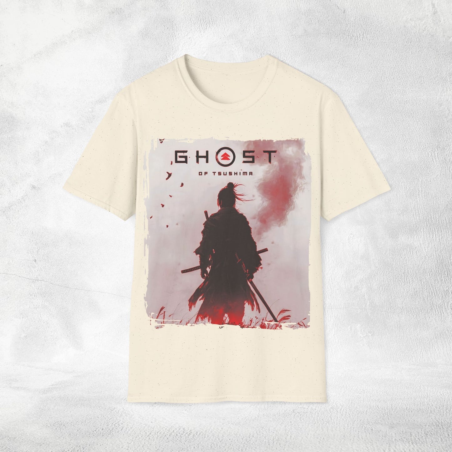 Unisex gaming shirt Ghost of Tsushima