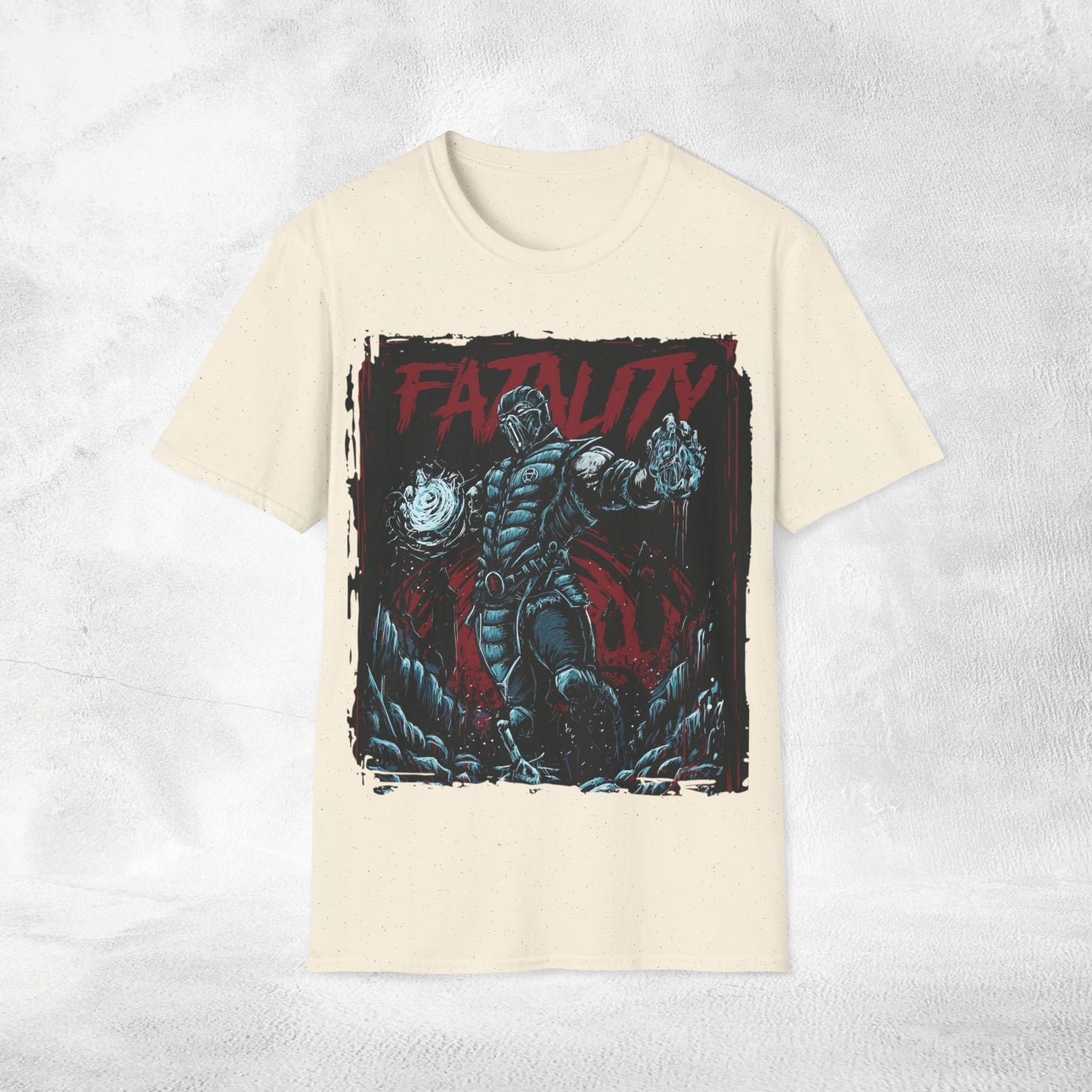 Unisex gaming shirt Mortal Kombat Fatality
