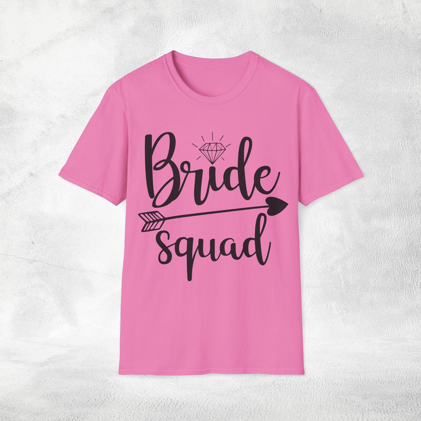 Women T-Shirt bride squad bachelorette party