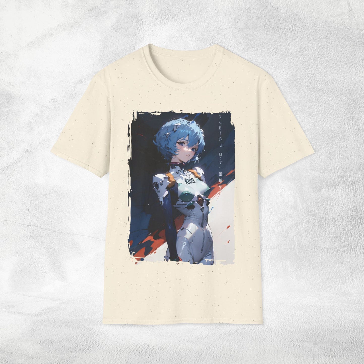 Unisex anime shirt Rei Ayanami