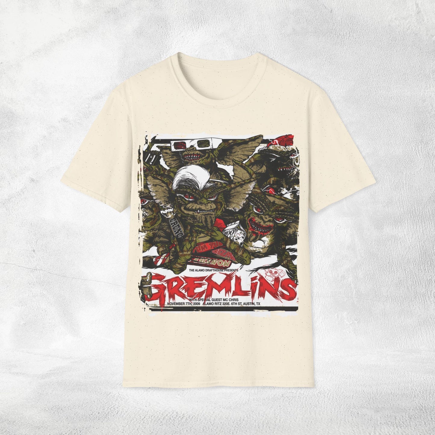 Unisex movie shirt Gremlins