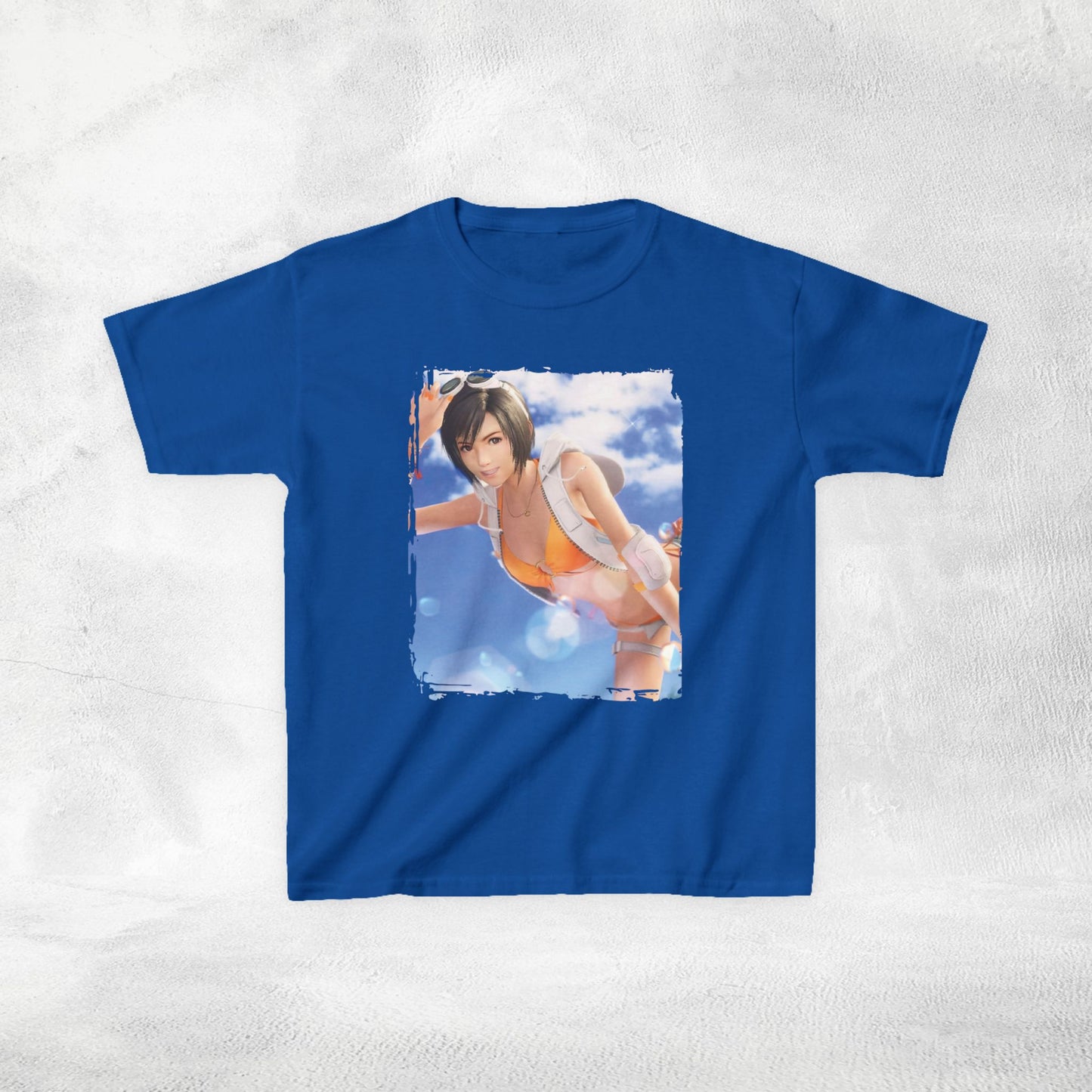 Kids  gaming shirt Final Fantasy Yuffie Kisaragi