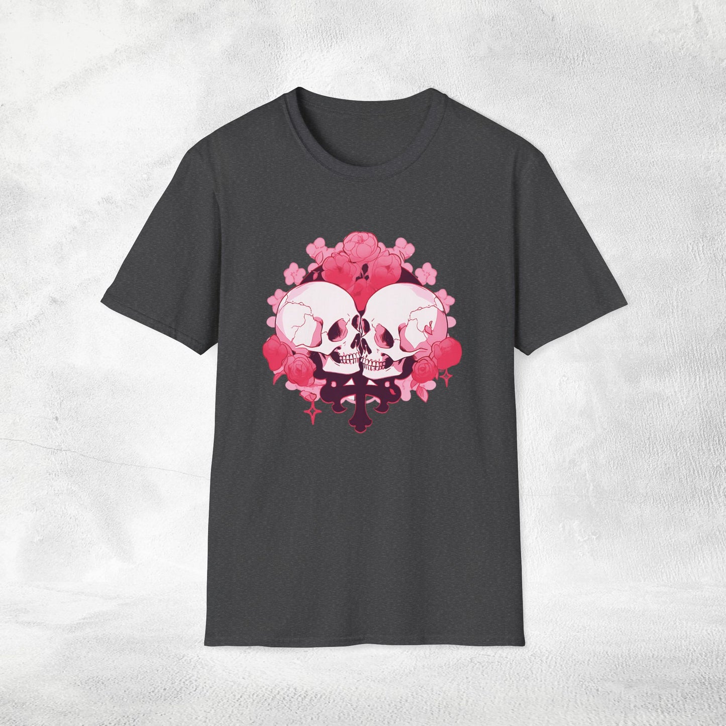 Copy of Unisex Gothic Shirt Pastel Skulls