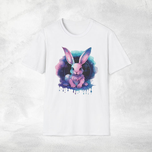 Unisex Gothic Shirt Pastel Rabbit