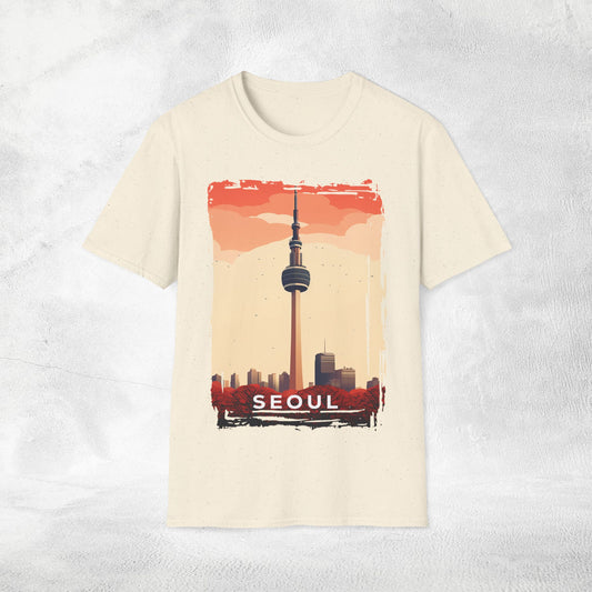Women T-shirt Seoul vacation tee