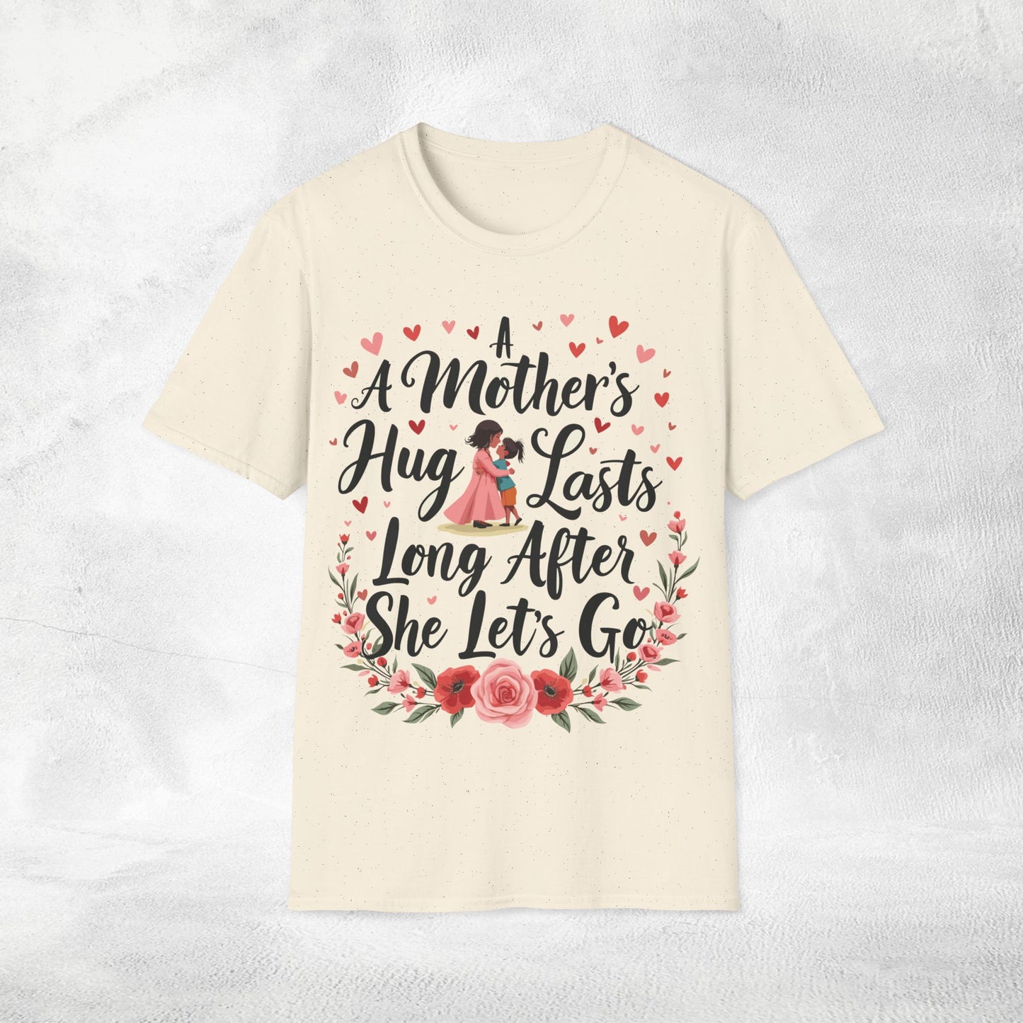 family shirt natural color edition a mothers hug