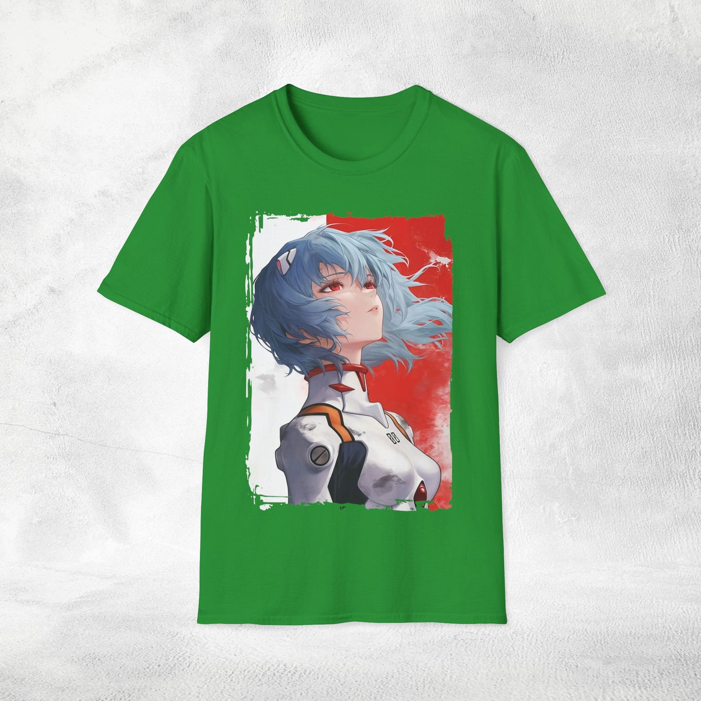 Unisex anime shirt Rei Ayanami