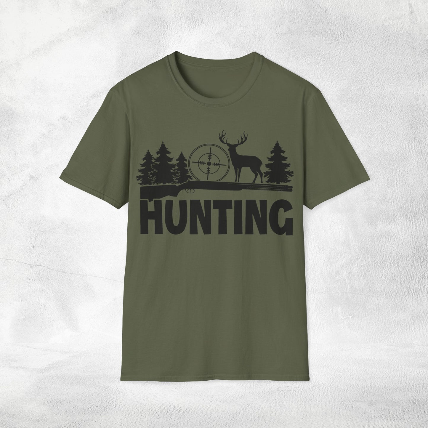 Unisex hunting shirt more hunting