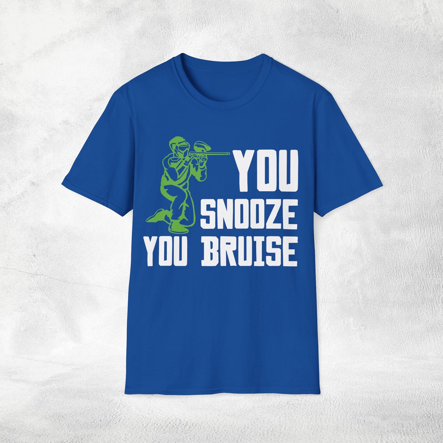 Unisex Paintball shirt snooze