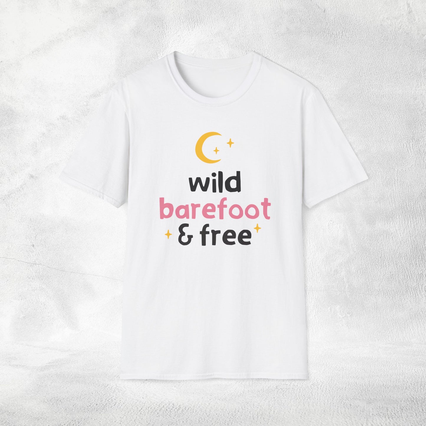 Womens Yoga shirt wild barefoot & free