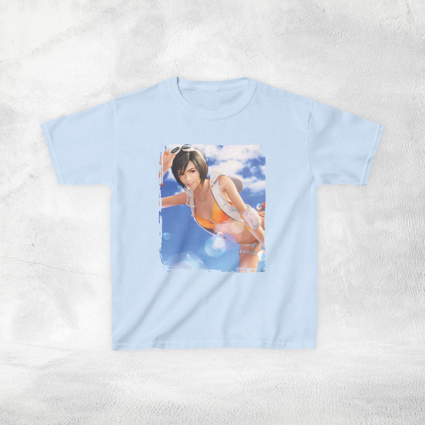 Kids  gaming shirt Final Fantasy Yuffie Kisaragi