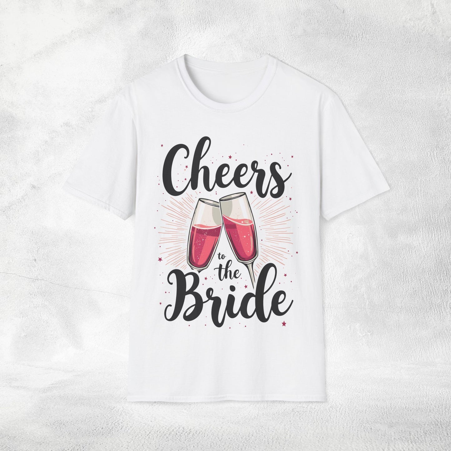 Women's T-Shirt Cheers the Bride bachelorette party