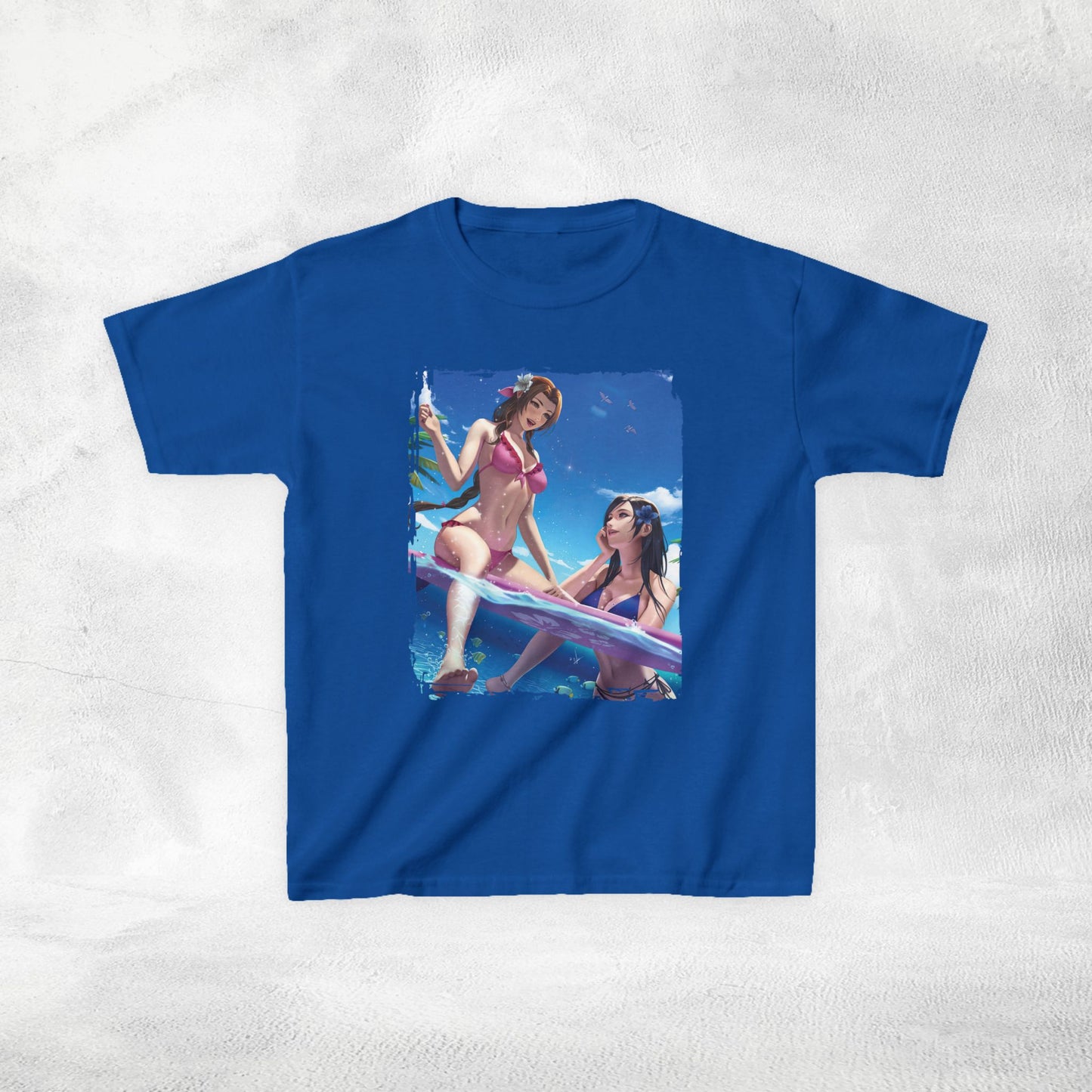 Kids gaming shirt Final Fantasy Tifa Lockhart and Aerith Gainsborough