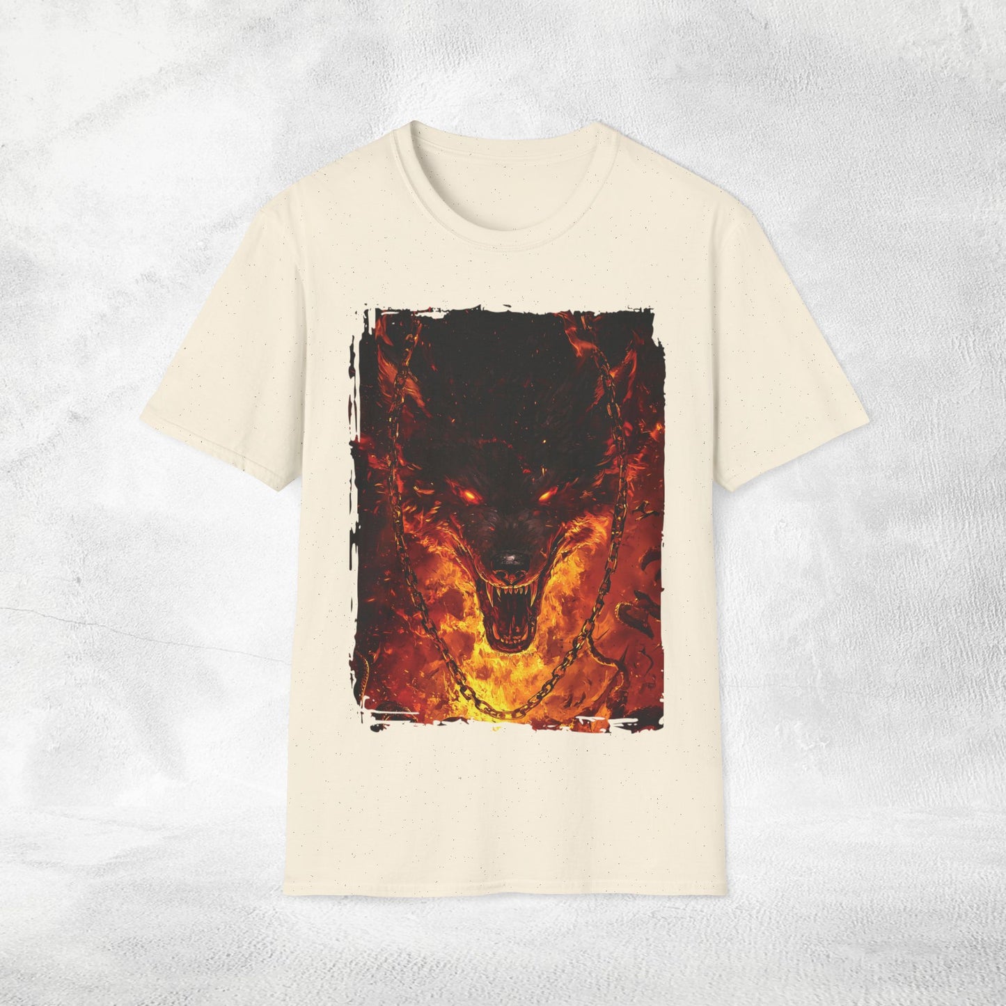 Unisex natural Beasts shirts wolf