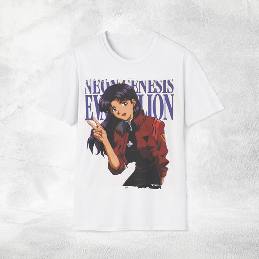 Unisex anime shirt Misato Katsuragi