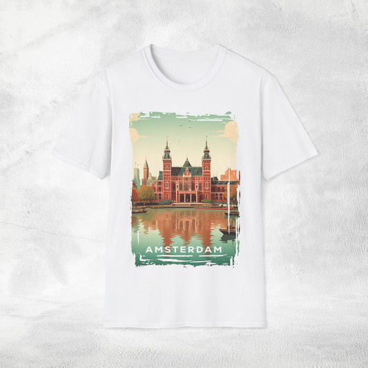 Women T-shirt Amsterdam vacation tee