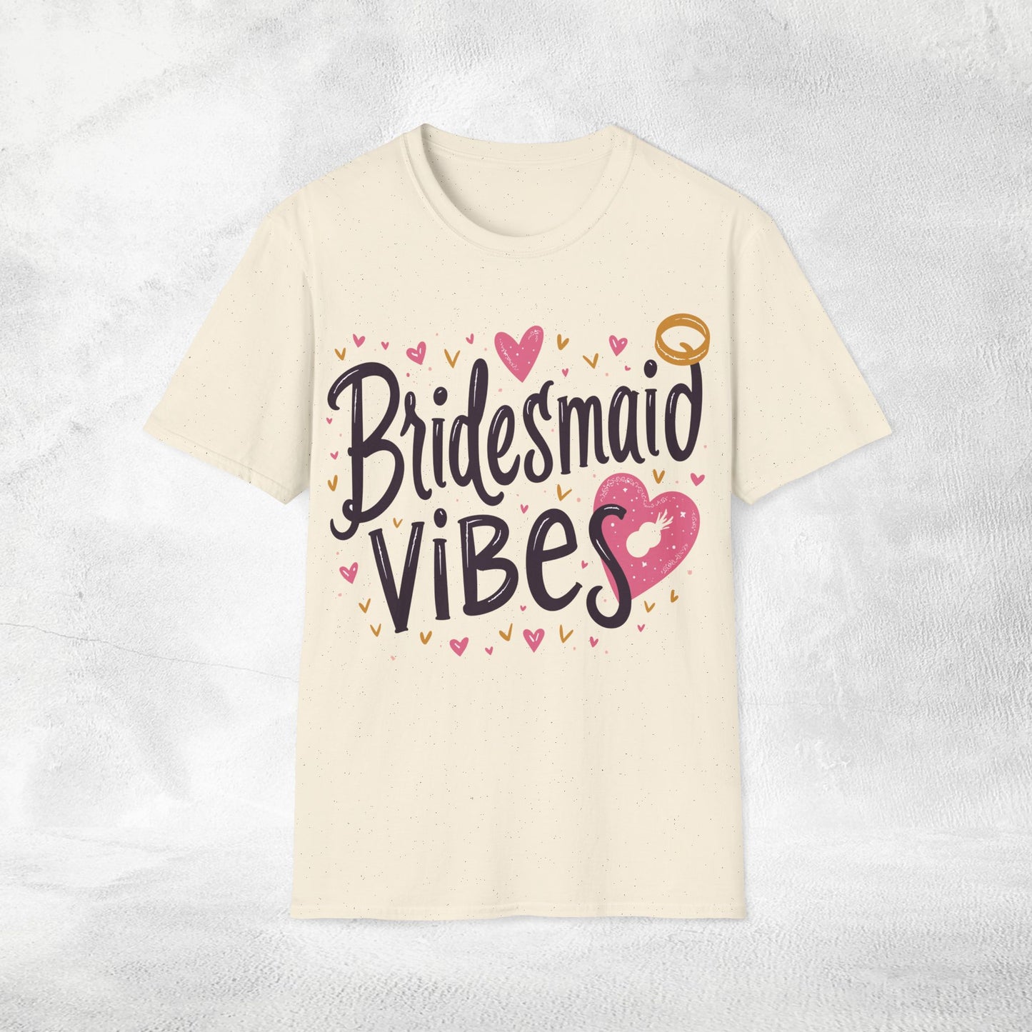 Women T-Shirt Bridesmaid Vibes bachelorette party