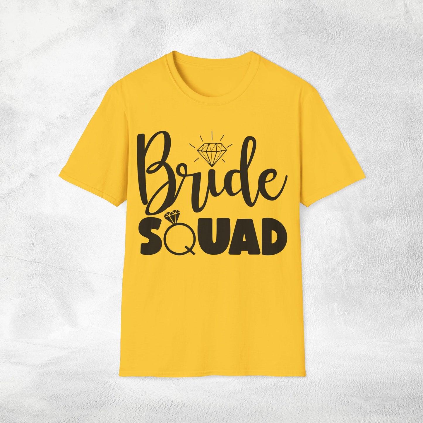 Women T-Shirt bride squad bachelorette party