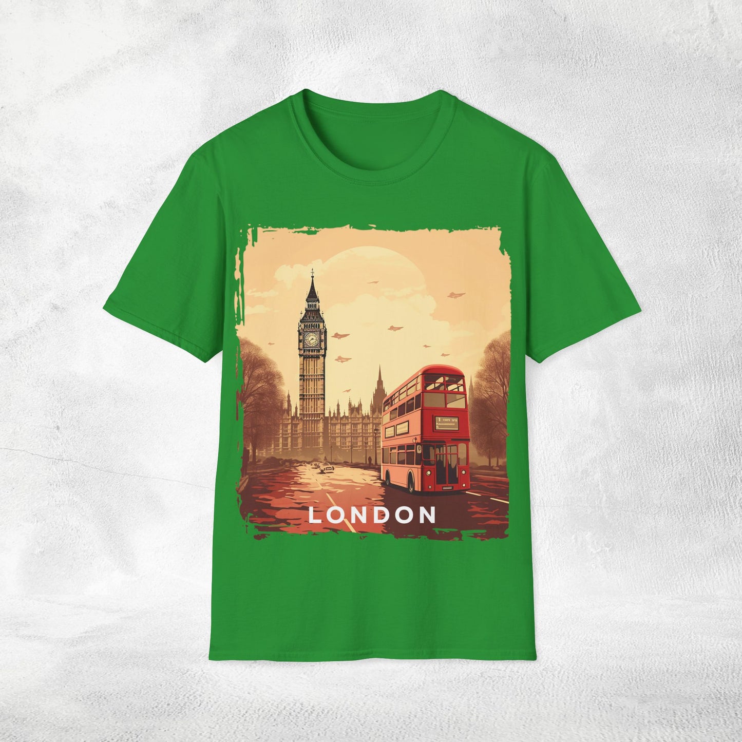 Women T-shirt London vacation tee