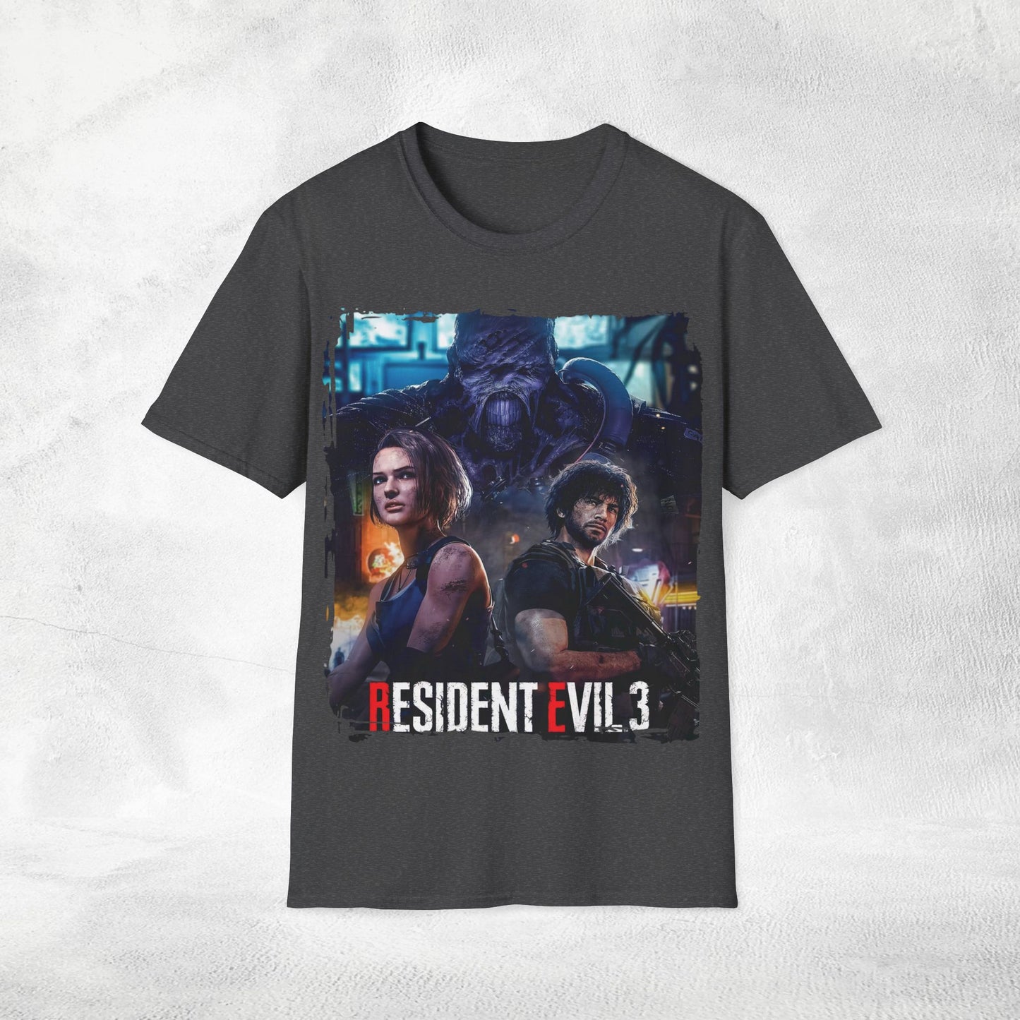 Unisex gaming shirt Resident Evil 3 Nemesis