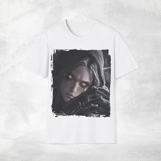 Unisex Gaming shirt WoW Dark-Elf