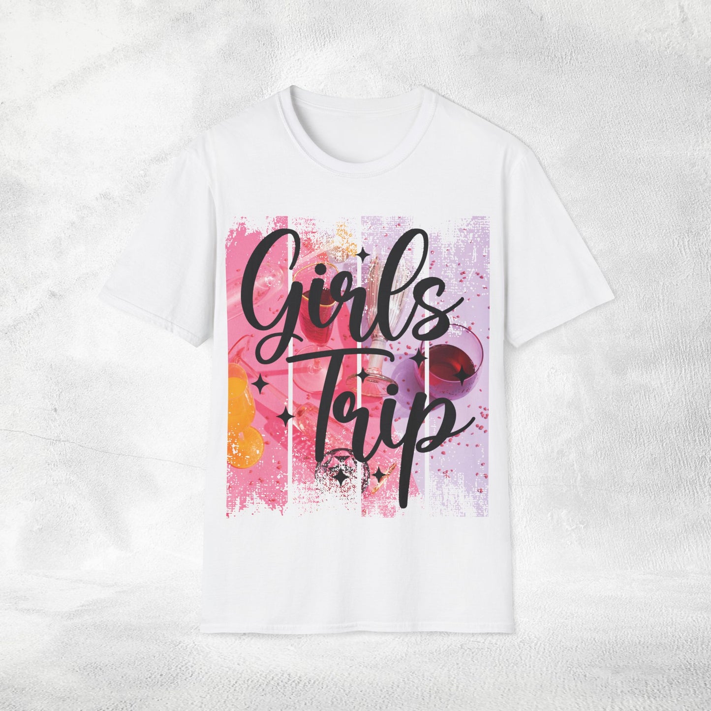 Womens T-shirt girls trip
