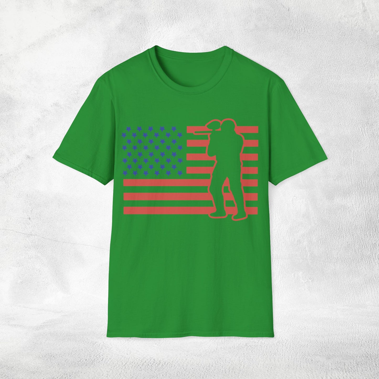 Unisex Paintball shirt flag