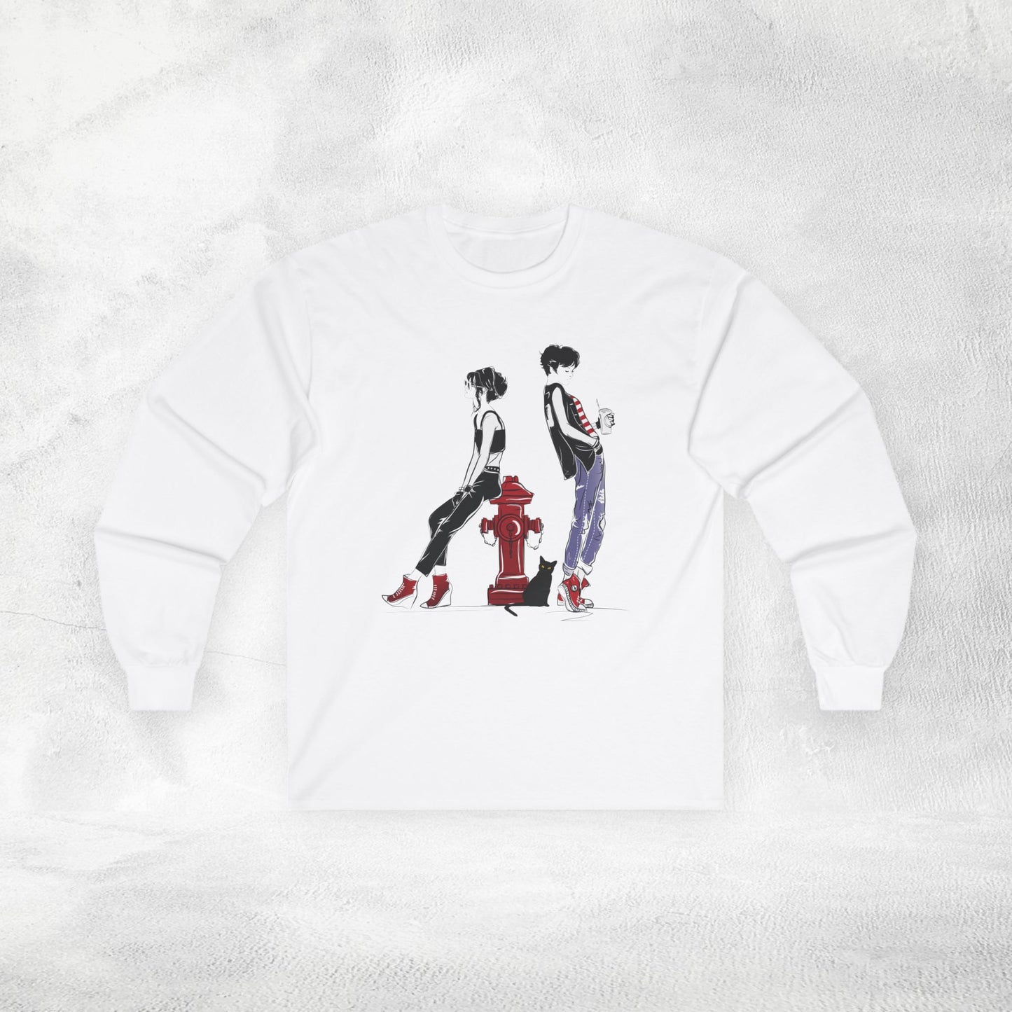 Womens Long Sleeve Boy meets Girl