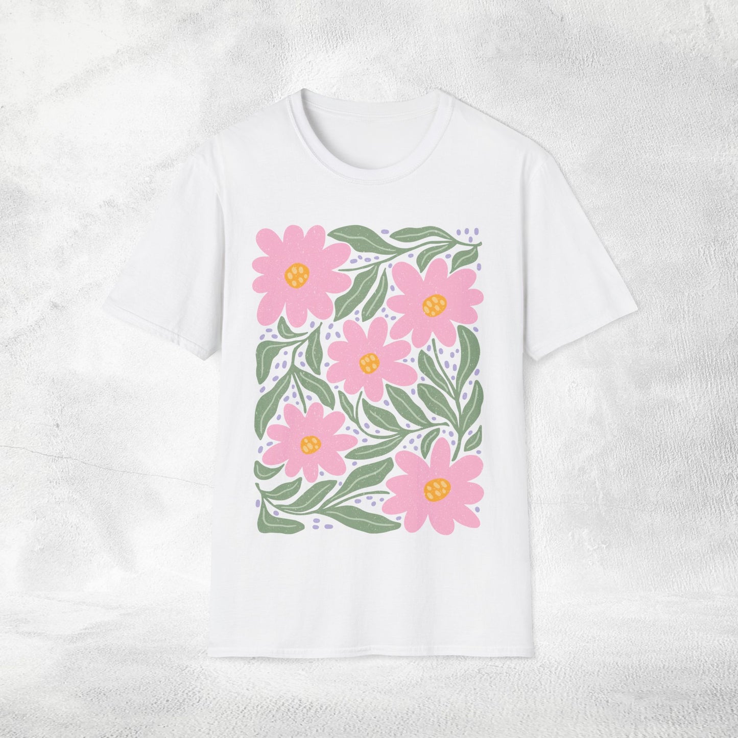 Womens shirt Dänische Blumen