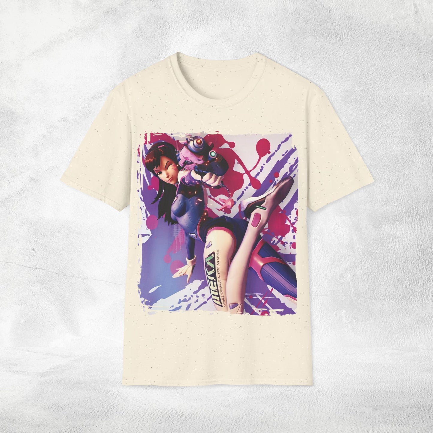 Unisex gaming shirt Overwatch Dva