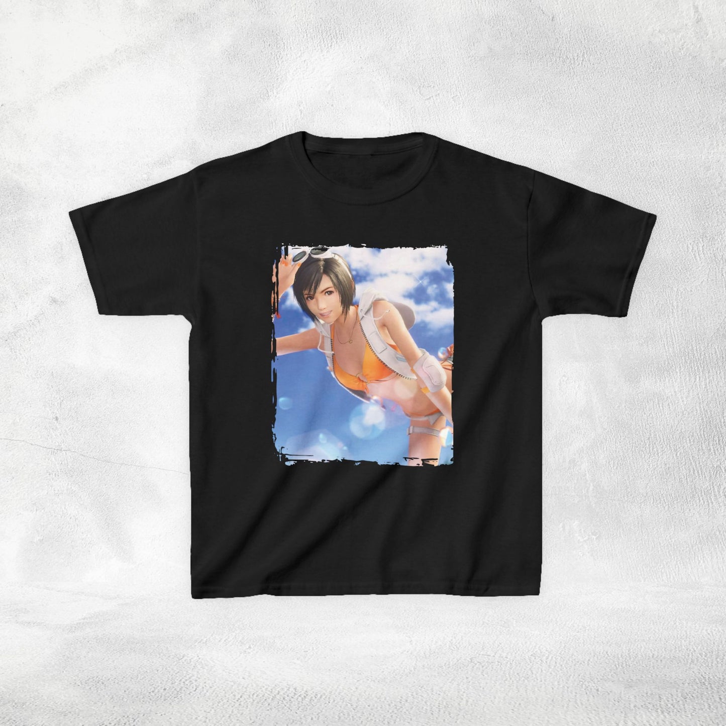 Kids  gaming shirt Final Fantasy Yuffie Kisaragi